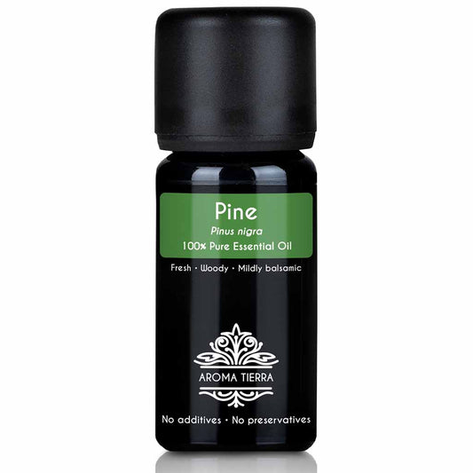 Aroma Tierra Pine essential oil steam distillation of Scotch Pine needles, Pinus sylvestris, 10 ml 