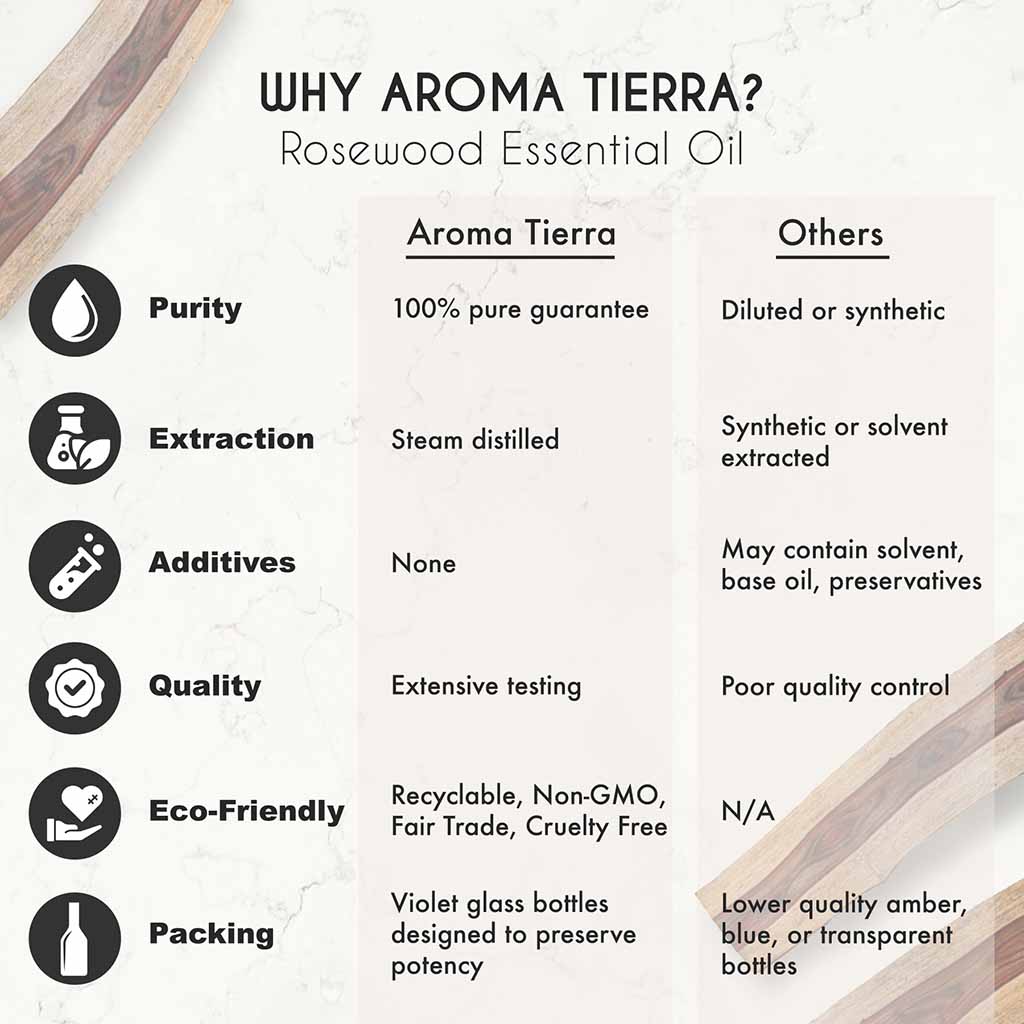 rosewood indian essential oil pure aroma tierra