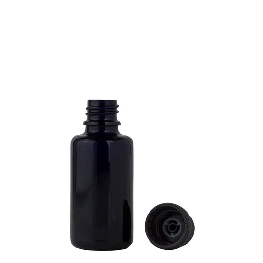 Violet Glass Bottle 30ml - For DIY Blends & Recipes
