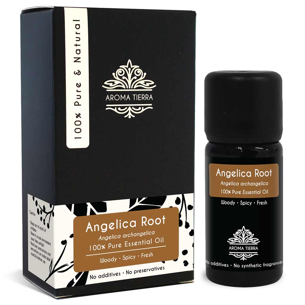 angelica essential oil aroma tierra stress anxiety