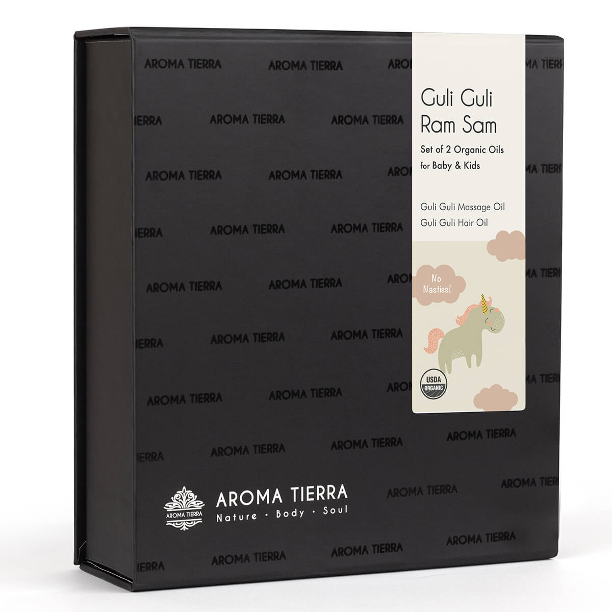 Natural Body & Hair Oil for Babies and Kids, crafted with gentle, organic ingredients for sensitive skin and hair care.

