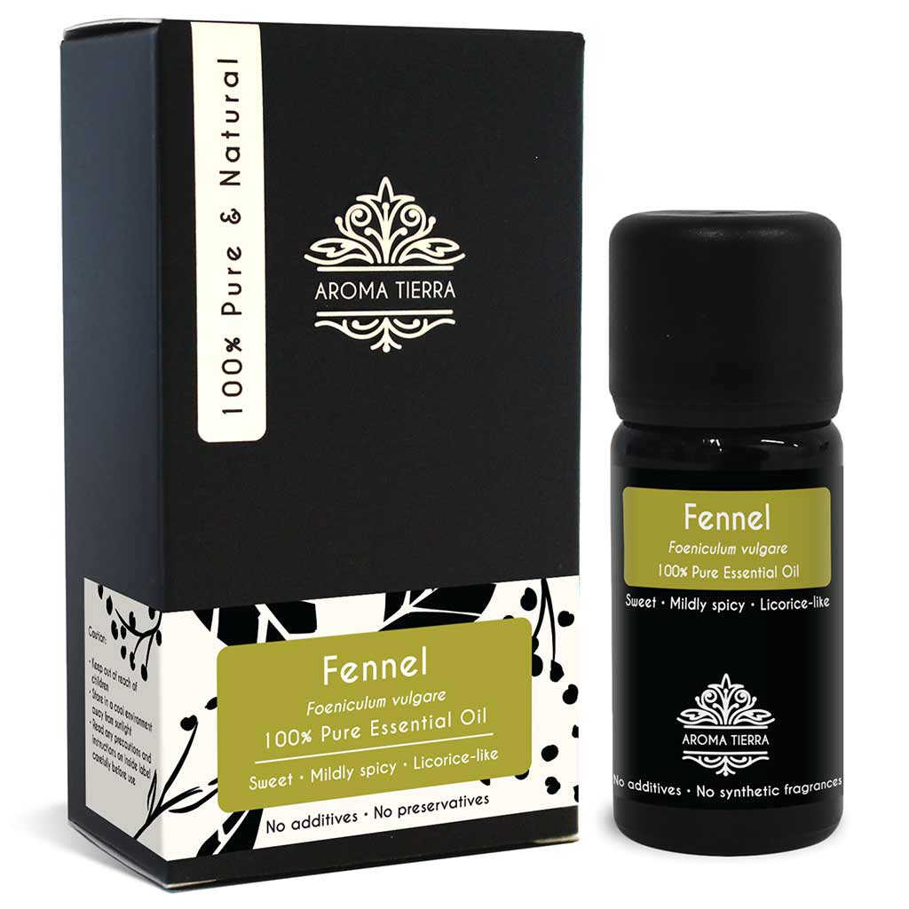 100% Natural and Pure Fennel essential oil, no preservatives, no additives, undiluted, no solvent, no synthetic fragrance 