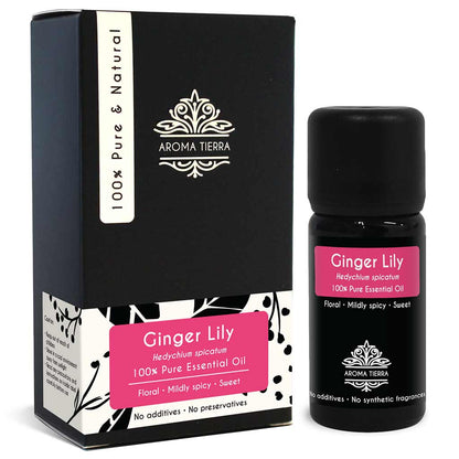 ginger lilly oil aroma tierra skin hair body face