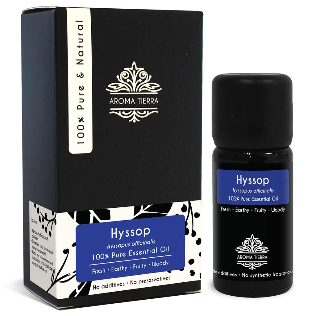 hyssop essential oil aroma tierra skin