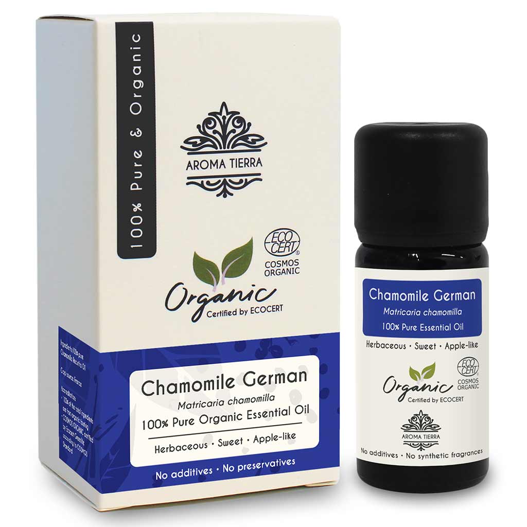 organic german chamomile oil skin hair face aroma tierra
