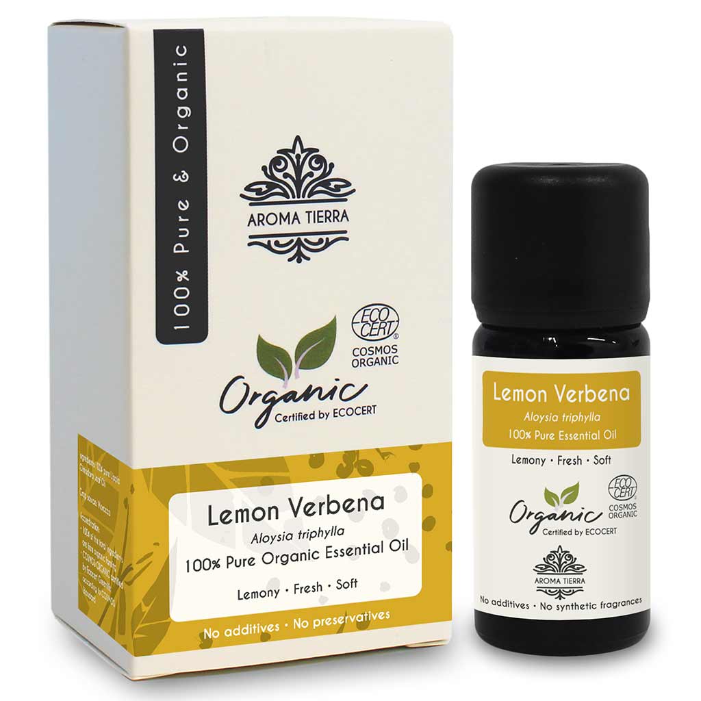 100% Certified and Pure Verbena essential oil, no preservatives, no additives, undiluted, no solvent, no synthetic fragrance.