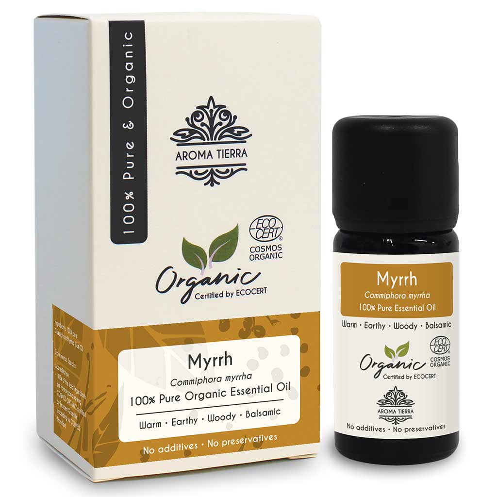 organic myrhh essential oil skin hair aroma tierra