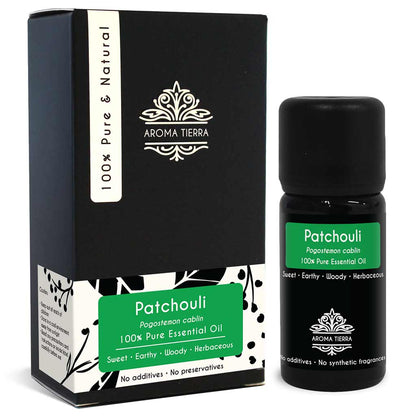 patchouli oil aroma tierra skin hair body face