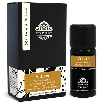 vetiver oil sleep skin hair face adhd aroma tierra
