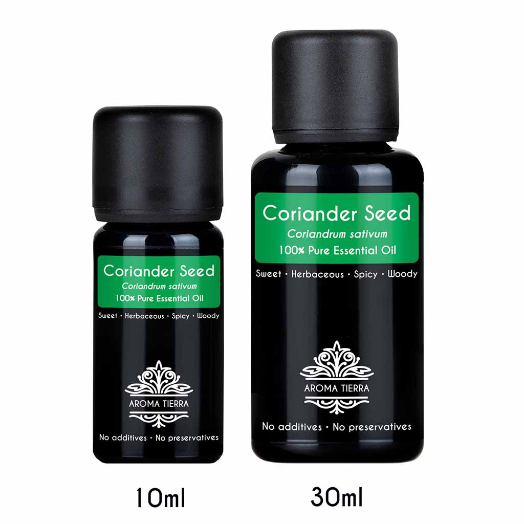 coriander seed essential oil aromatherapy diffuser