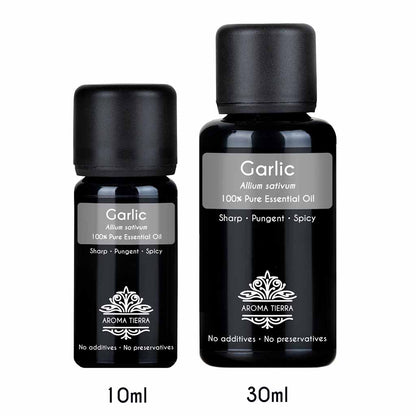 garlic oil aromatherapy diffuser food hair skin