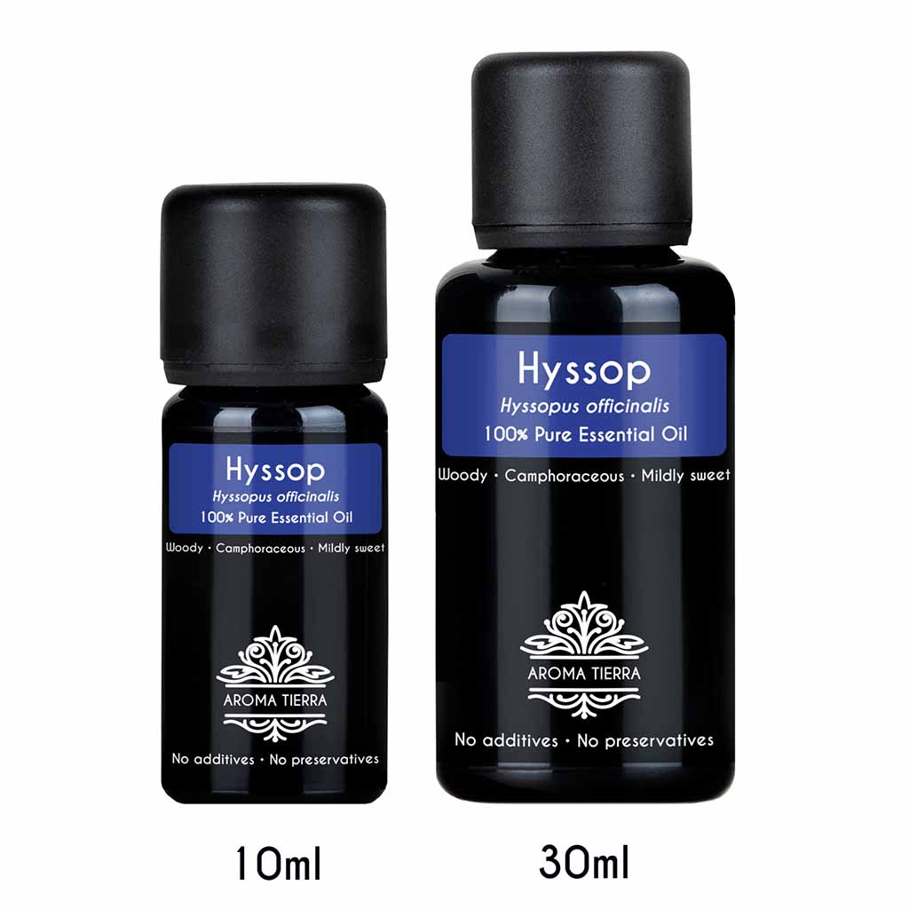hyssop essential oil aromatherapy diffuser