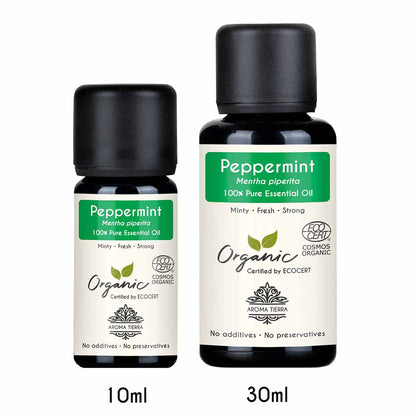 organic peppermint essential oil diffuser aromatherapy
