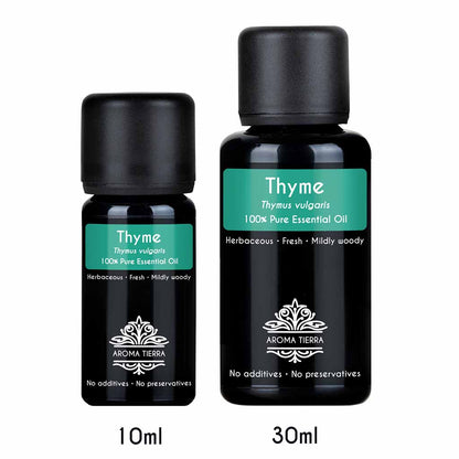 thyme essential oil natural aromatherapy diffuser