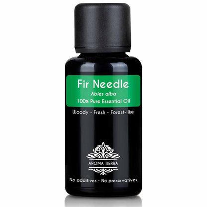 fir needle essential oil winter christmas forest smell