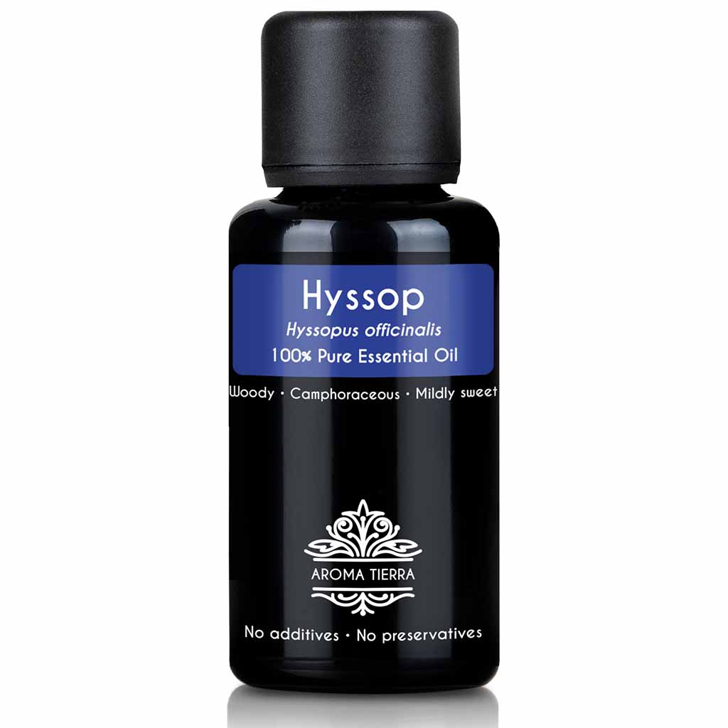 Pure Hyssop essential oil natural therapeutic  grade, 30 ml. 