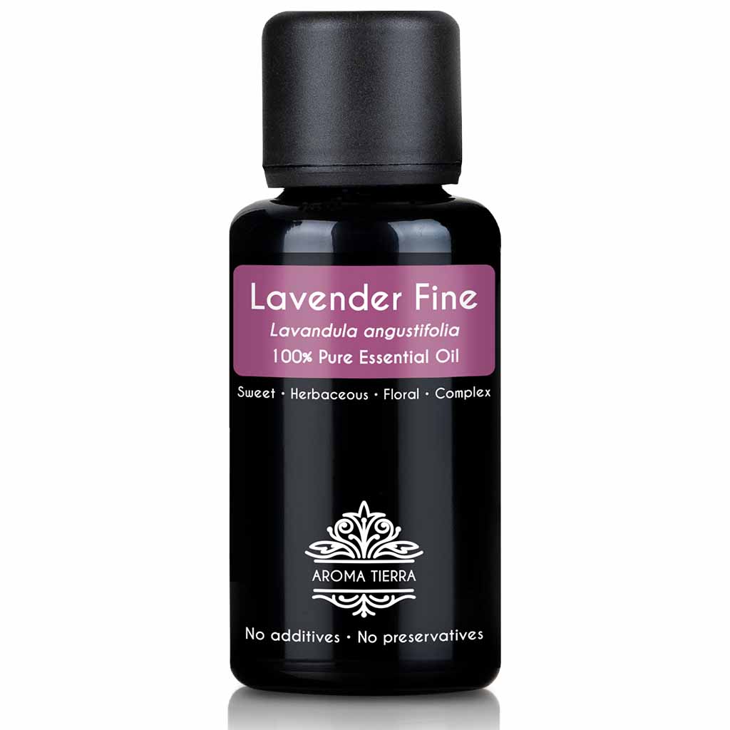Pure Lavender fine essential oil natural therapeutic  grade, 30 ml. 