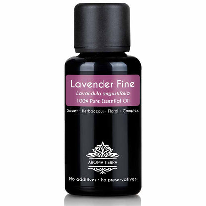 Pure Lavender fine essential oil natural therapeutic  grade, 30 ml. 