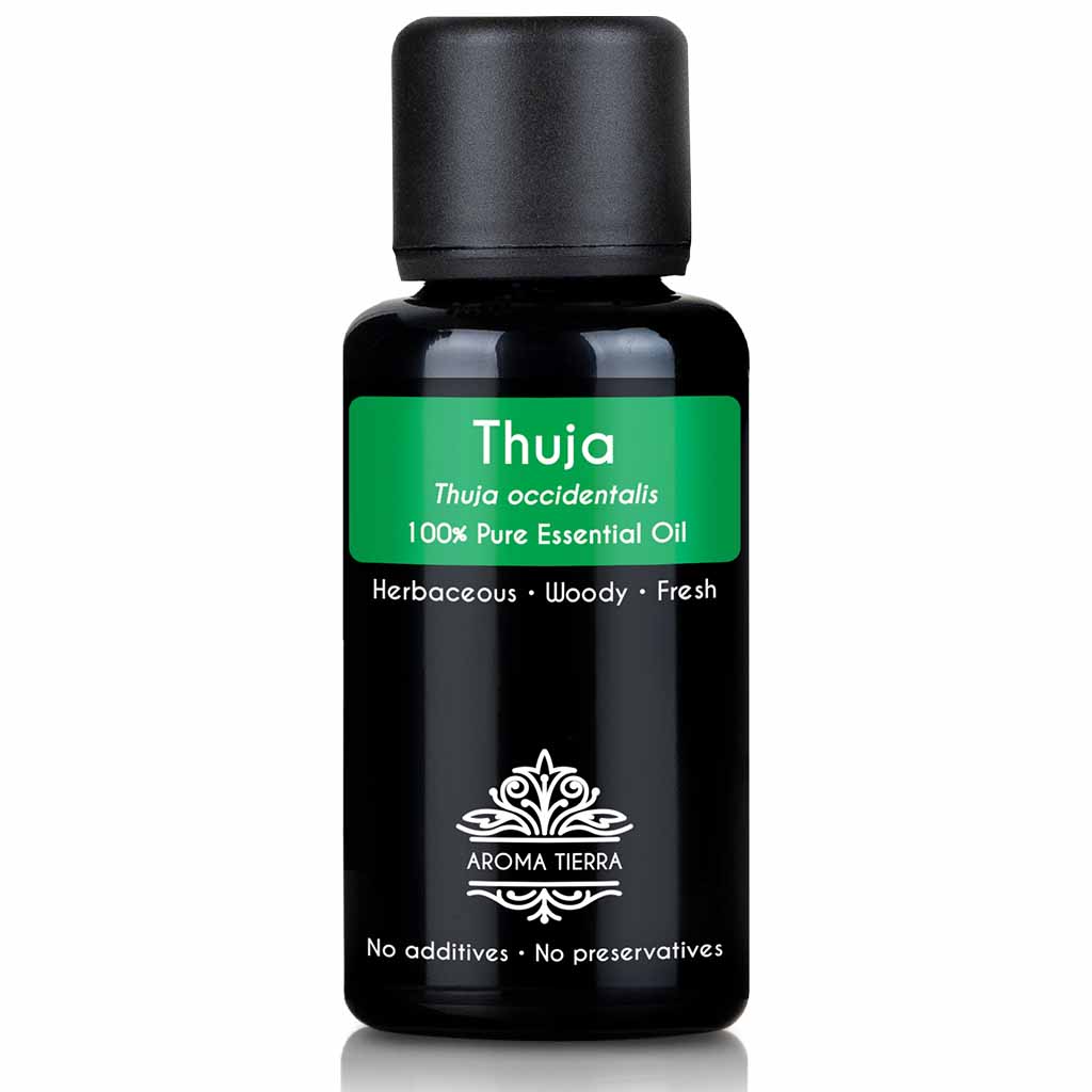 natural thuja essential oil therapeutic grade