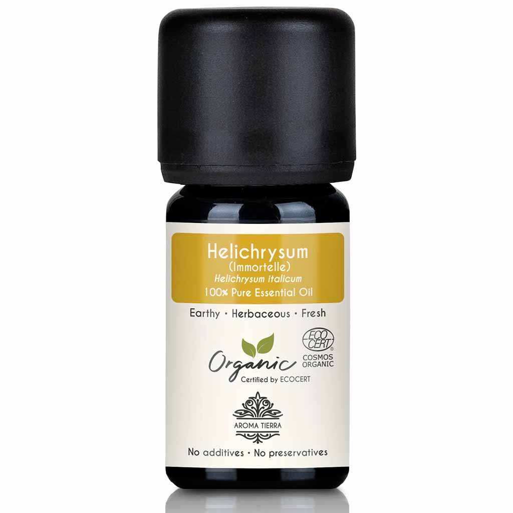 Aroma Tierra Helichrysum essential oil support emotional healing, 5 ml. 