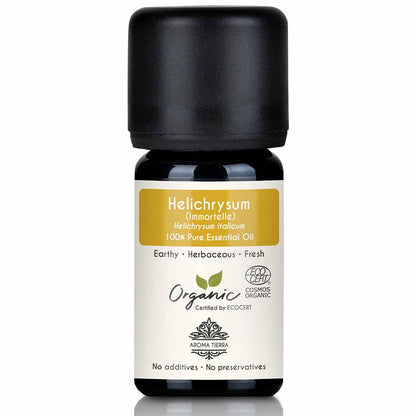 Aroma Tierra Helichrysum essential oil support emotional healing, 5 ml. 