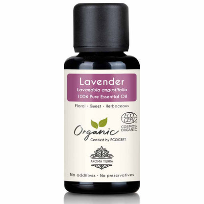 Best Organic lavender essential oil for diffuser, better sleep, relaxing, calming, 30 ml. 