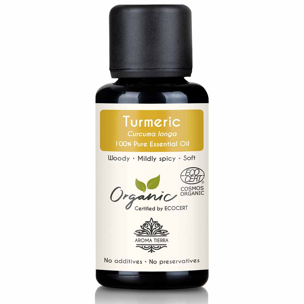 organic turmeric essential oil natural therapeutic grade