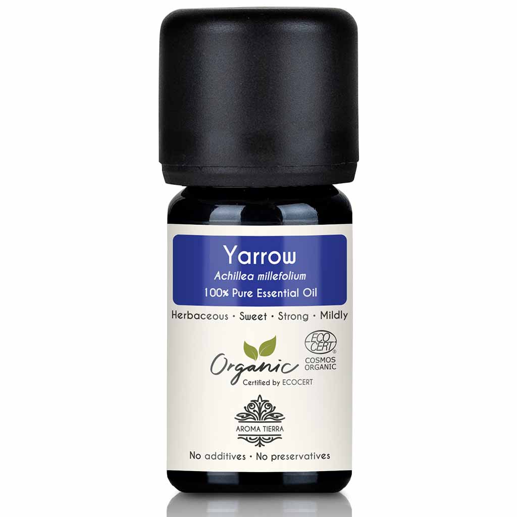 organic yarrow oil pure natural therapeutic grade
