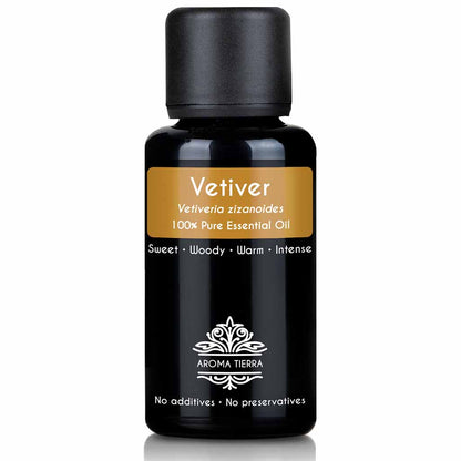 vetiver oil pure therapeutic grade natural