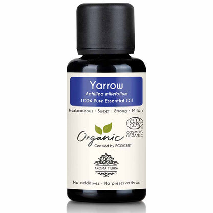 organic yarrow essential oil pure therapeutic grade
