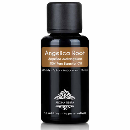 Natural Angelica Root essential oil supports improve appetite, digestive aid, 30 ml. 