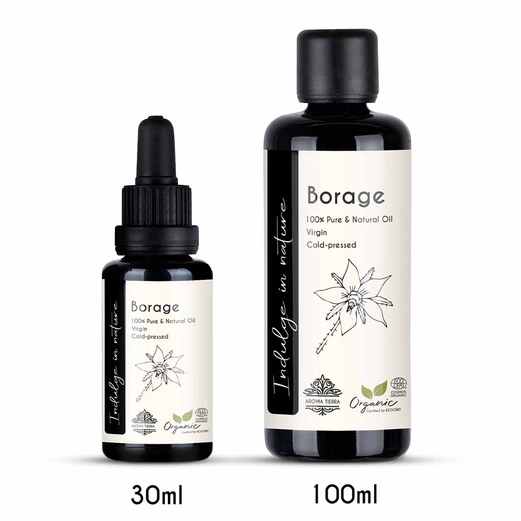 Aroma Tierra Borage Oil  makes the skin soft and supple.