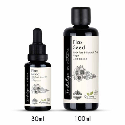 organic flaxseed oil aroma tierra skin hair