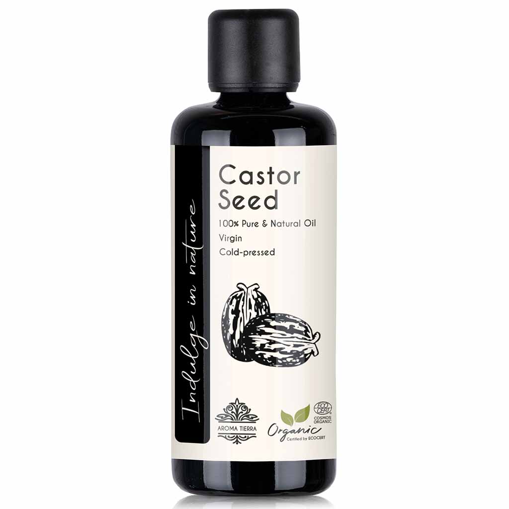 Organic Castor Seed Oil Treats chapped lips, 100 ml.