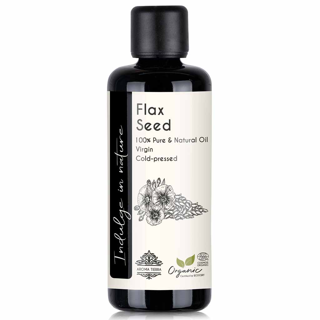 organic flax seed oil pure omega supplement