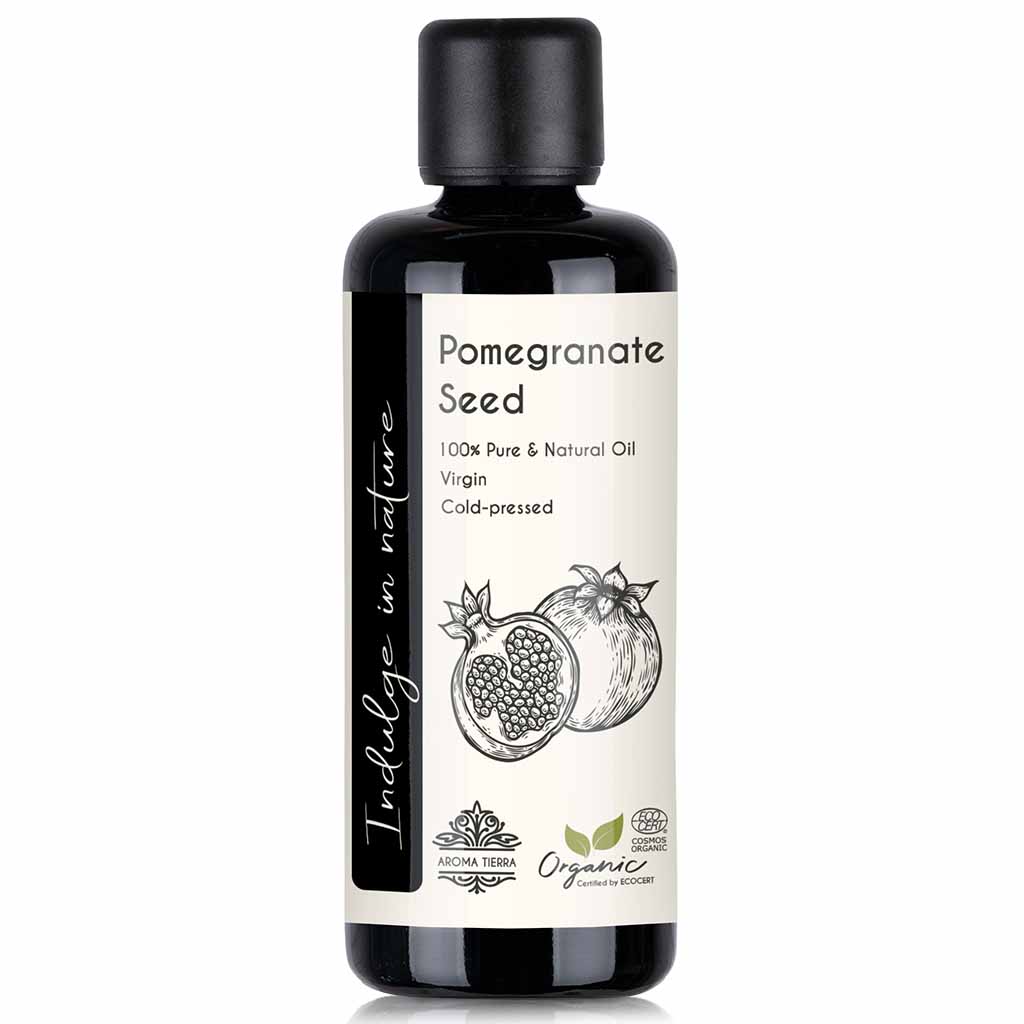 organic pomegranate seed oil cold pressed