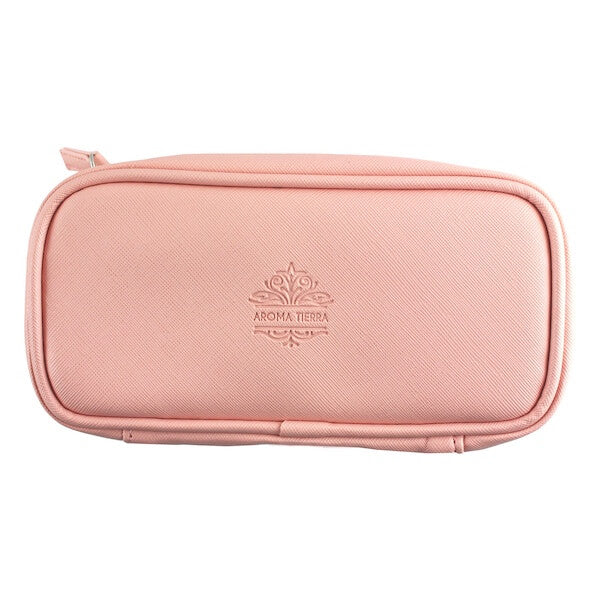 Aroma Tierra Pastel Pink Bag for essentials oils.